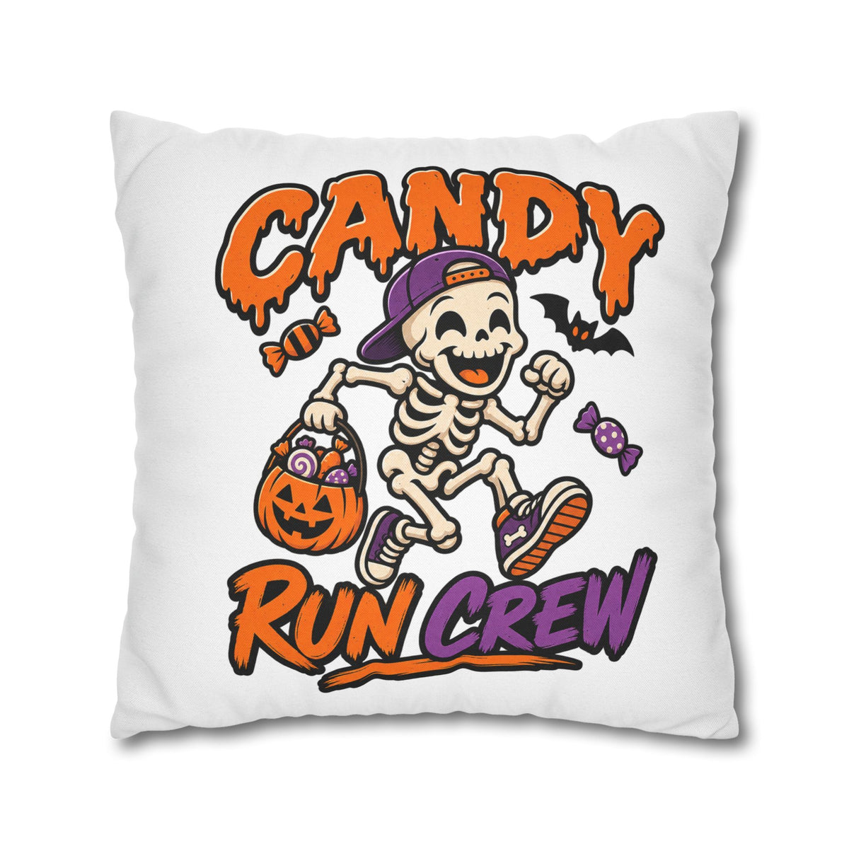 Candy Run Crew Halloween Pillowcase
