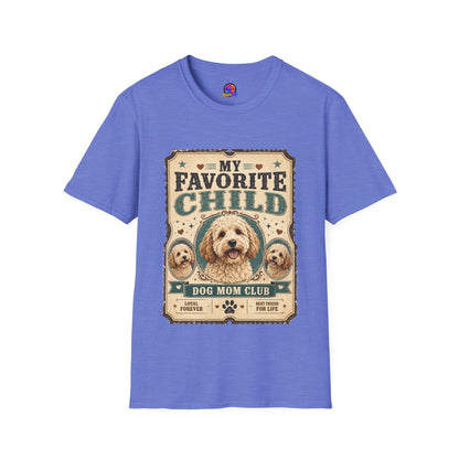 Favorite Child T-Shirt — "My Favorite Child" Dog Mom Club Vintage Tee