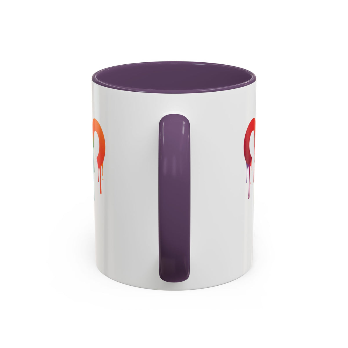 Aries Zodiac Rainbow Drip Aries Coffee Mug — Zodiac Astrology Accent Mug