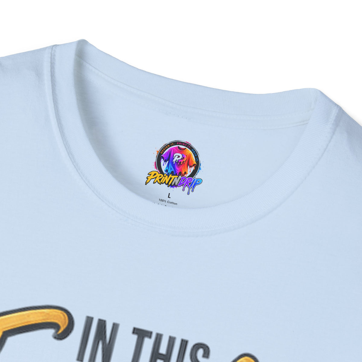 Childhood Cancer Awareness T-Shirt — "In This Family No One Fights Alone"