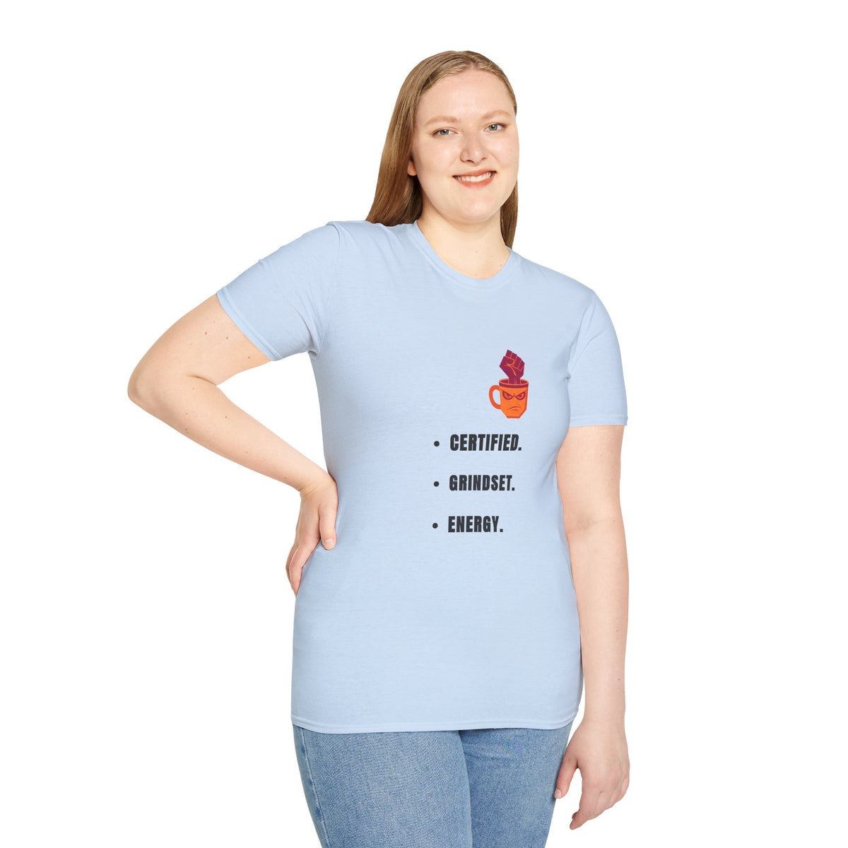Certified Mindset Tee — "Certified. Mindset. Energy." Motivational Graphic T-Shirt - Trending Now - September 2026