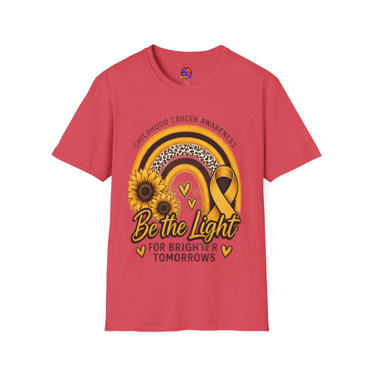 Be the Light Childhood Cancer Awareness T-Shirt