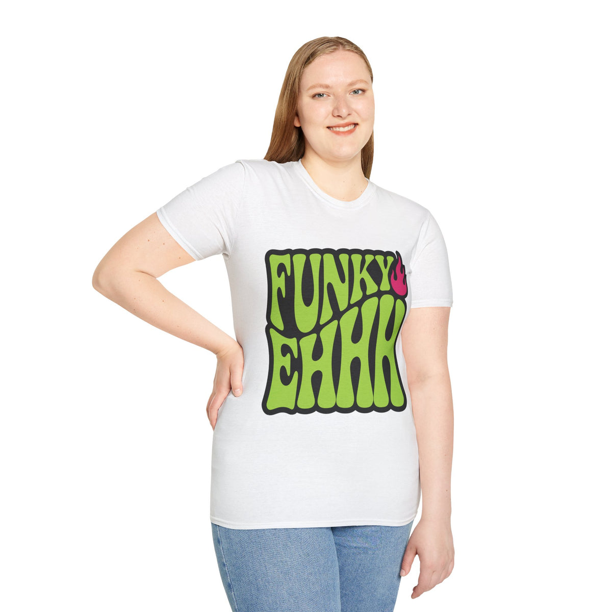 Funky Chili T-Shirt — Retro Psychedelic Green Flame Graphic Tee - Trending Now - August 2026