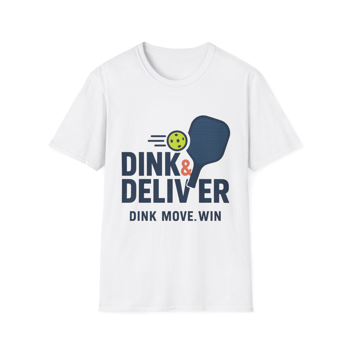 Pickleball Player T‑Shirt — 'Dink. Drive. Deliver.' Graphic Tee for Pickleball Fans - Trending Now - August 2026
