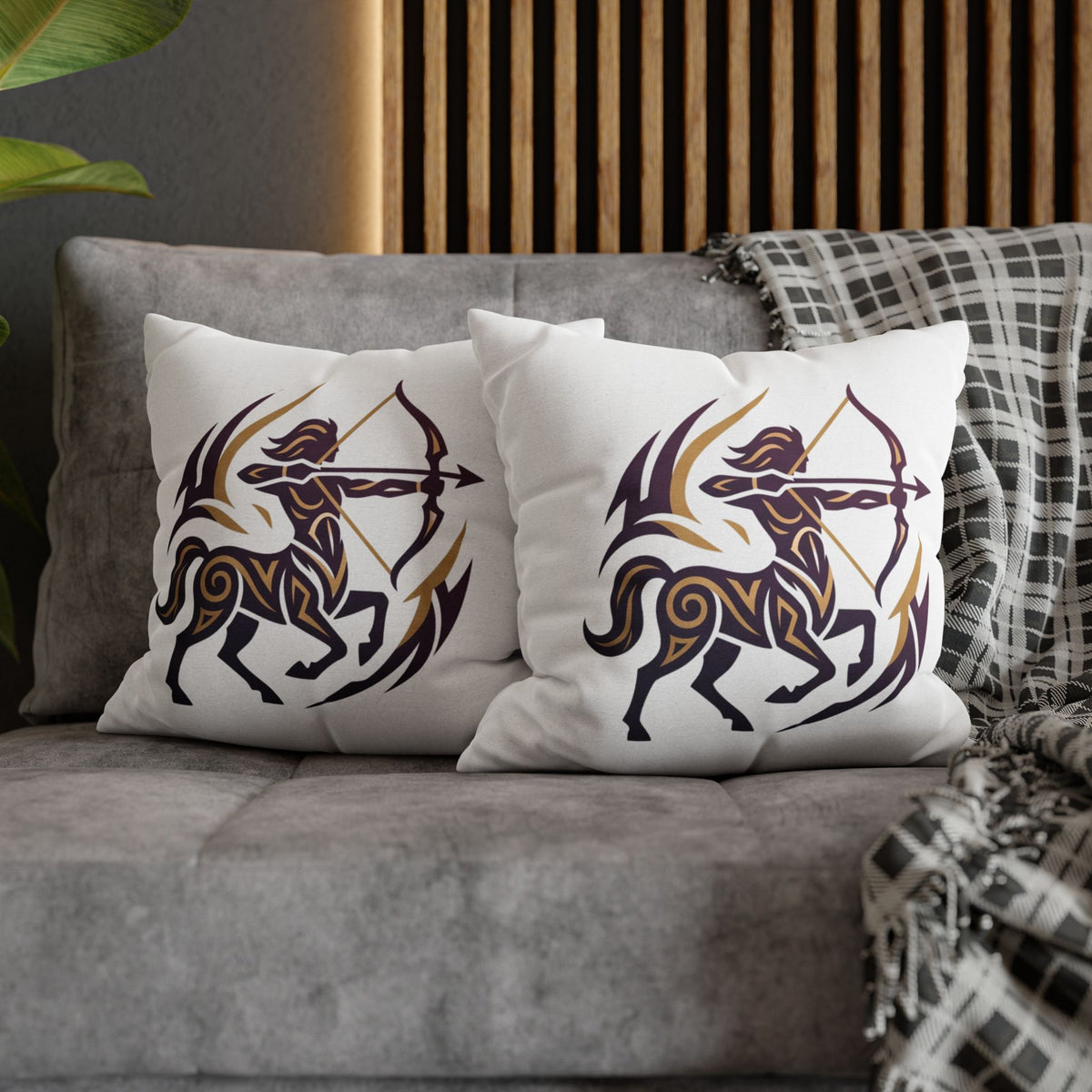 Sagittarius Archer Decorative Pillow Spun Square Pillowcase
