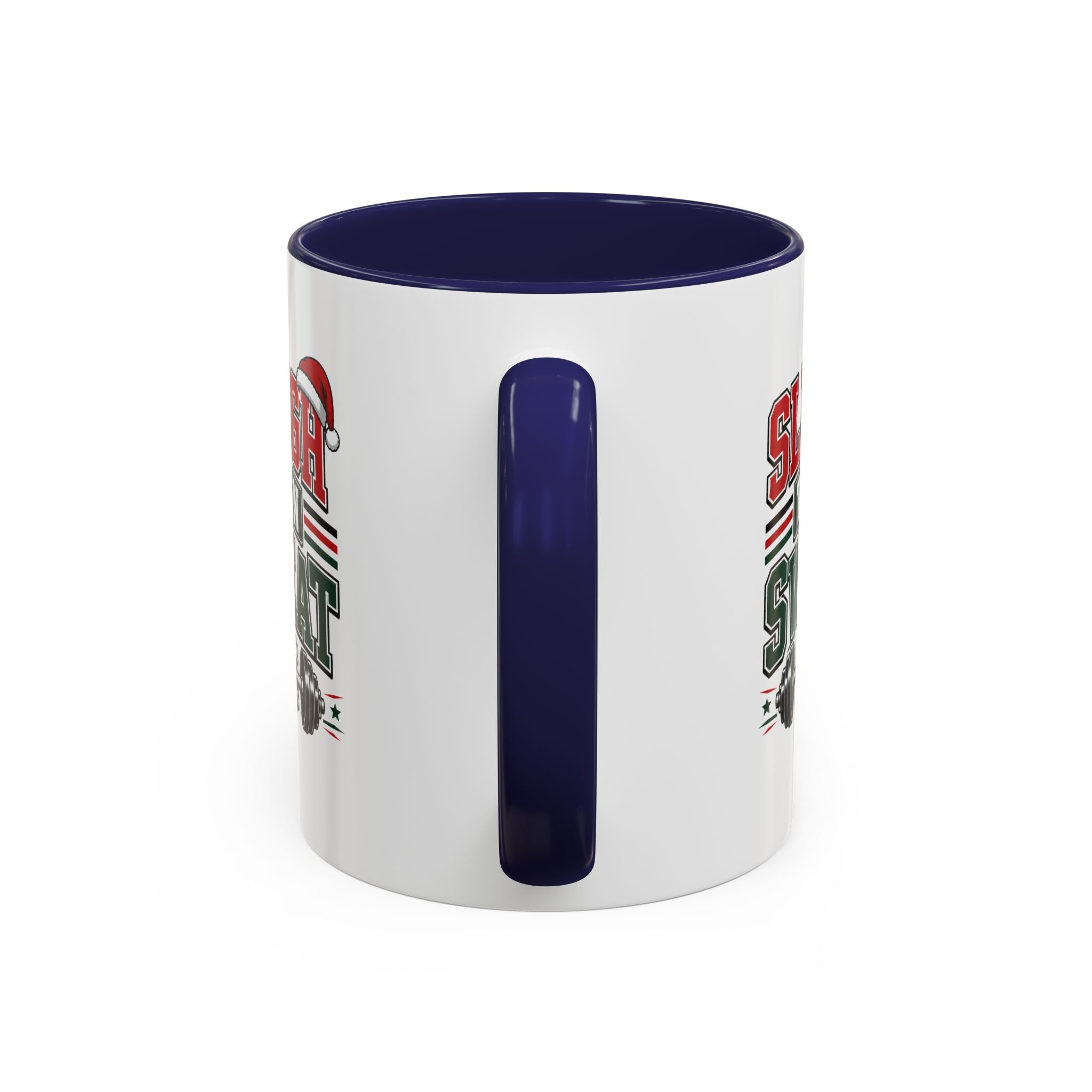 Modern Day Christmas Sleigh Then Sweat Coffee Mug