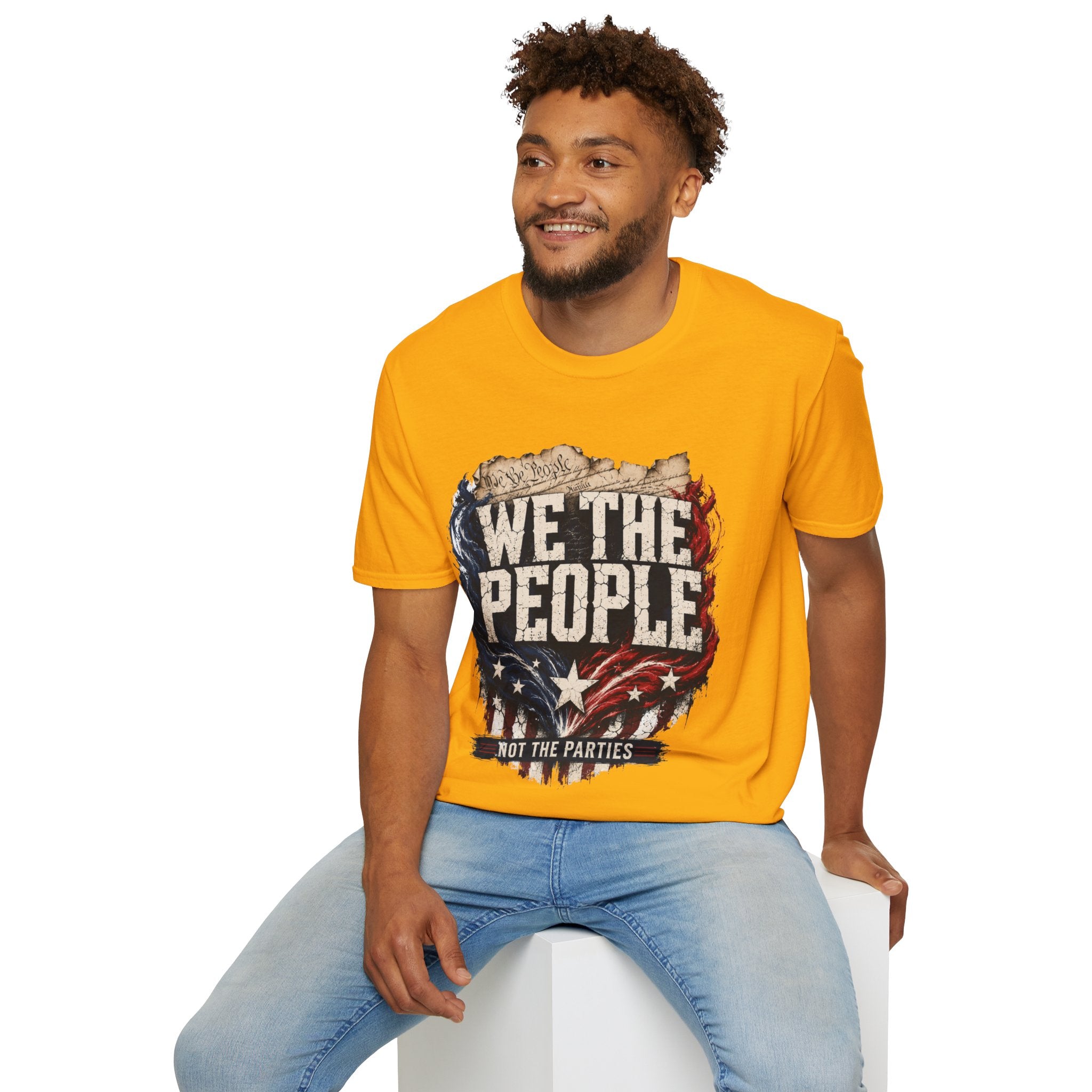 We The People T‑Shirt — Patriotic Americana Tee with ‘We The People’ Design