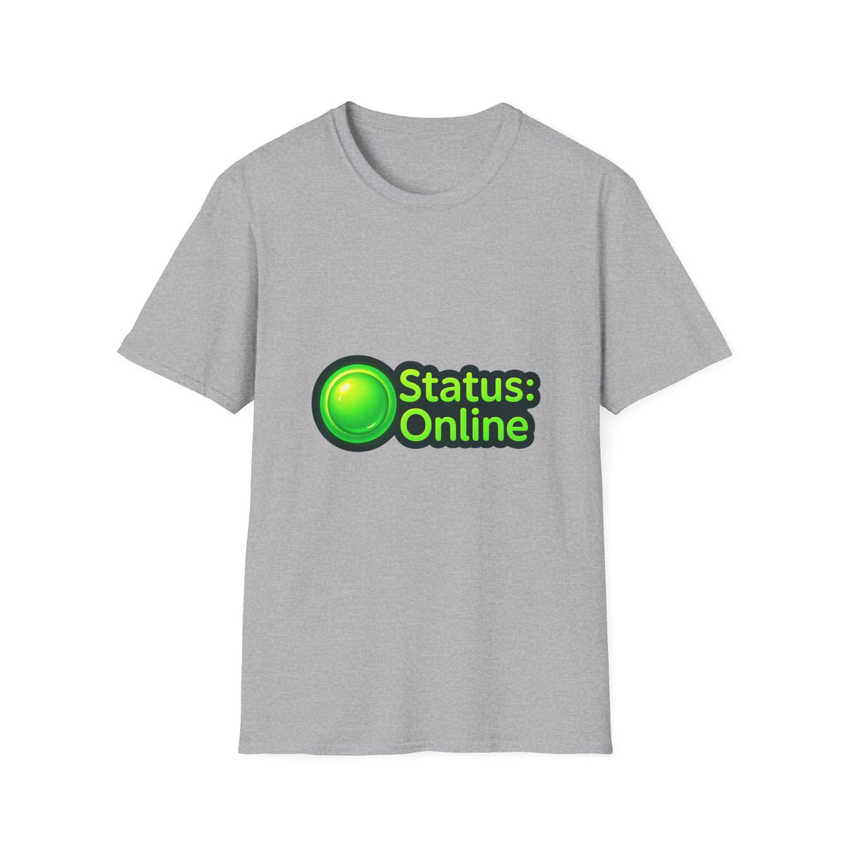 Status Online T-Shirt — Green Online Status Icon Tee - Trending Now - October 2026