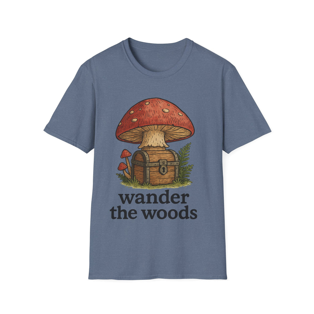 Mushroom Fairy Door T-Shirt — Whimsical Red Toadstool Graphic Tee - Trending Now - September 2026