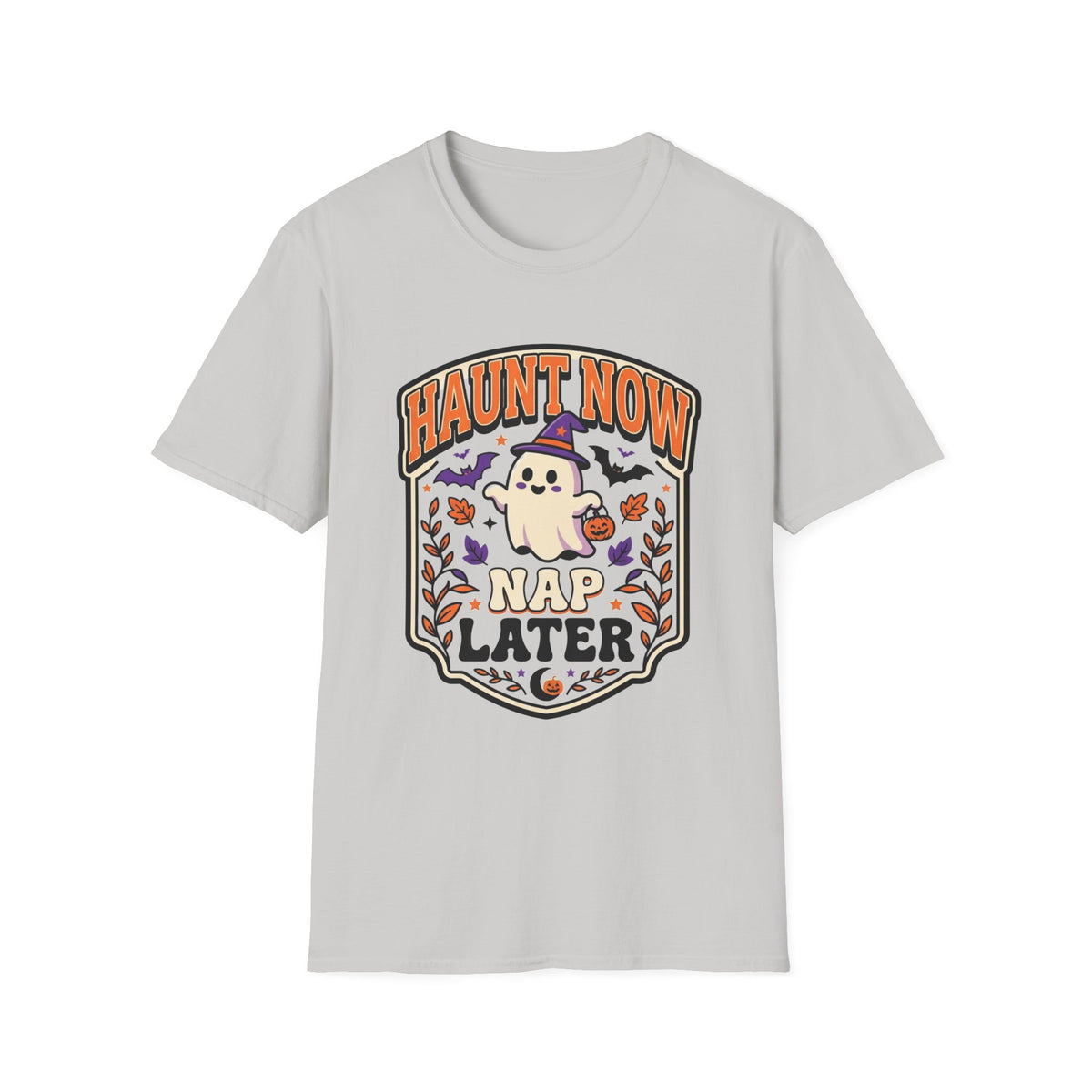 Haunt Now Nap T-Shirt – Cute Halloween Ghost Graphic Tee - Trending Now - August 2026