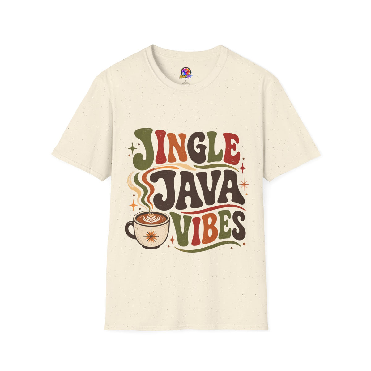 Retro "Jingle Java Vibes" T-Shirt