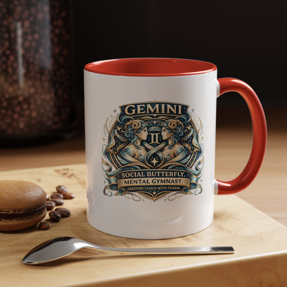 Zodiac  Gemini Accent Coffee Mug