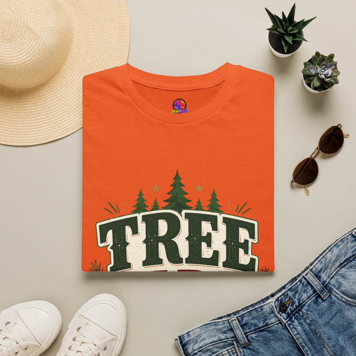 T-Shirt — Tree Farm Vibes Graphic Tee