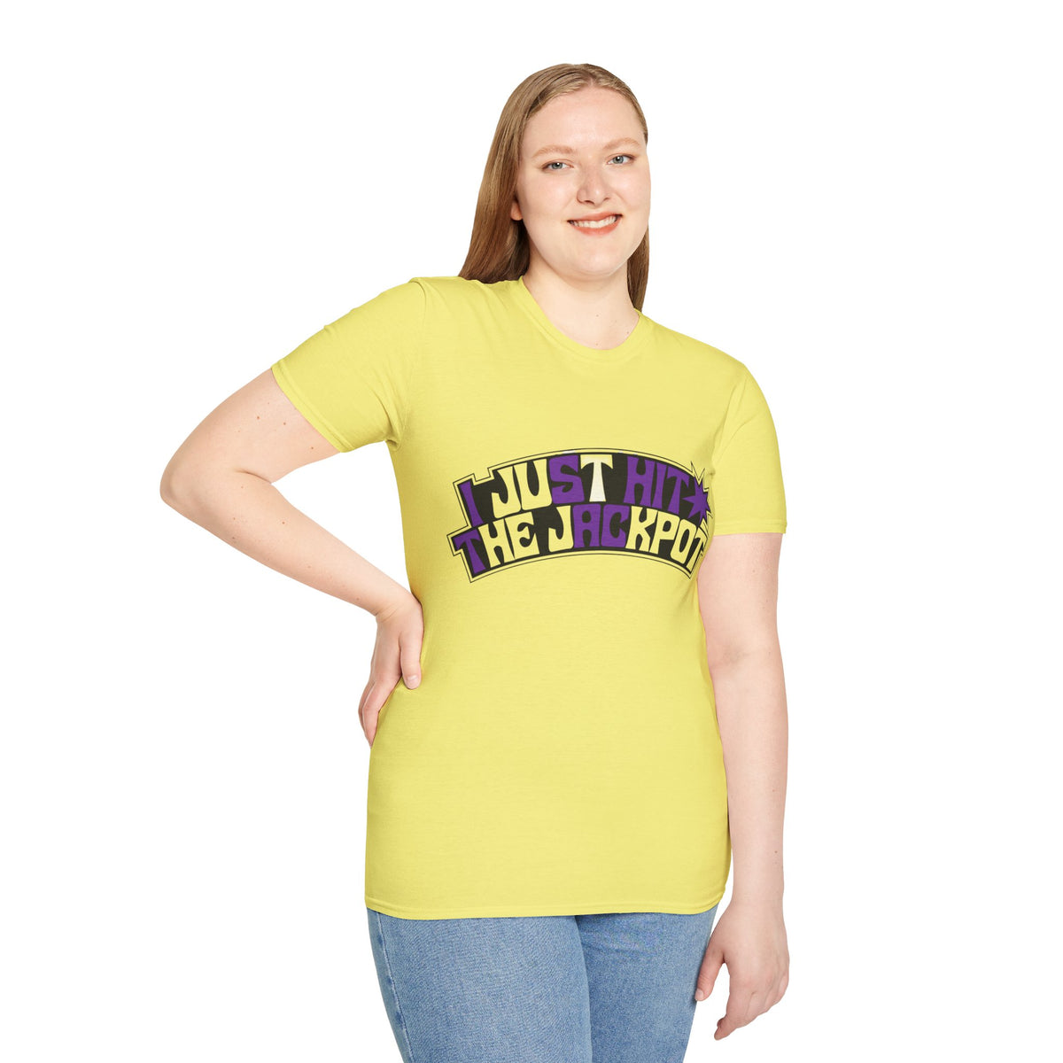 Just Hit the Jackpot T-Shirt — Retro Casino Graphic Tee - Trending Now - August 2026