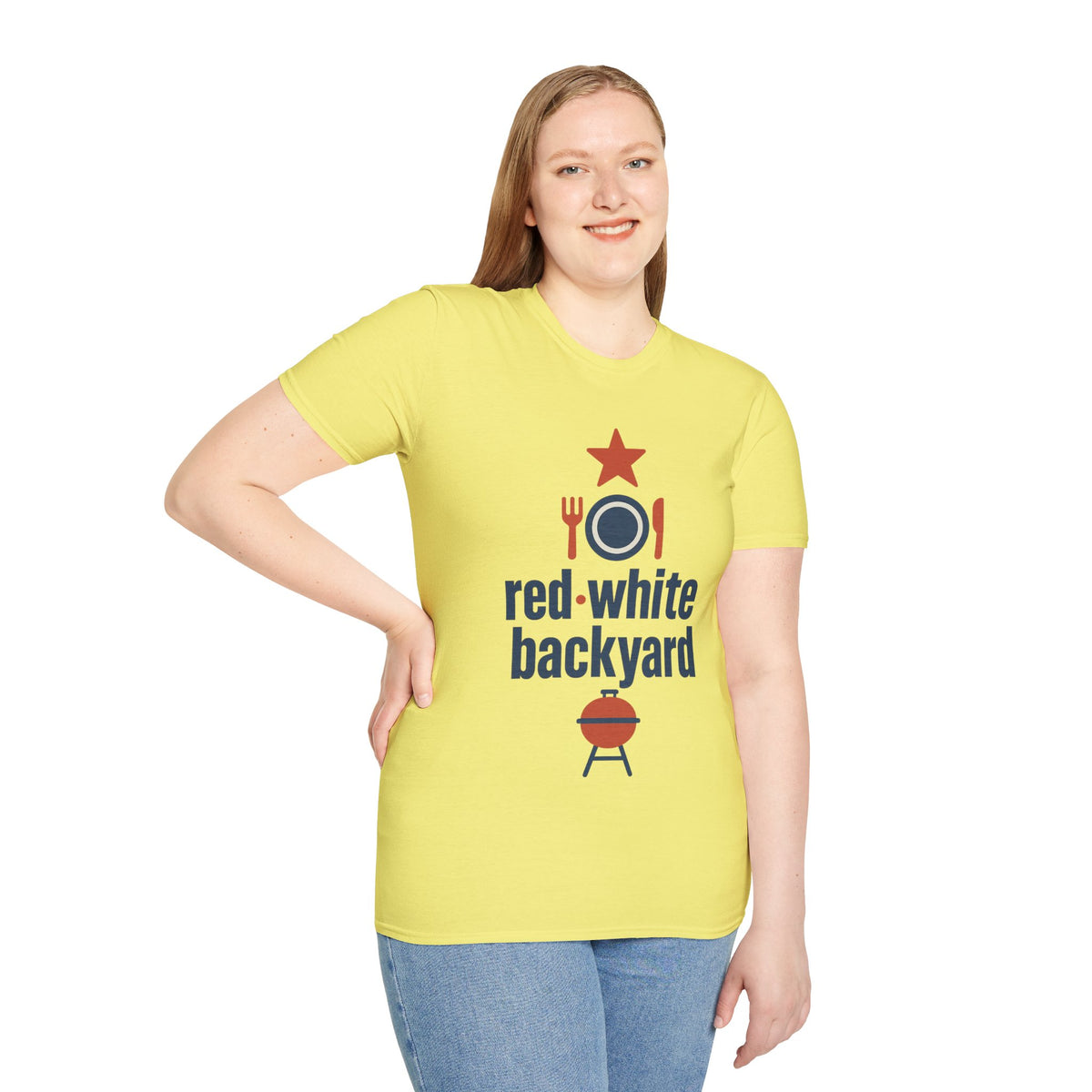 Patriotic BBQ T-Shirt — Red Star Plate Grill Graphic - Trending Now - August 2026
