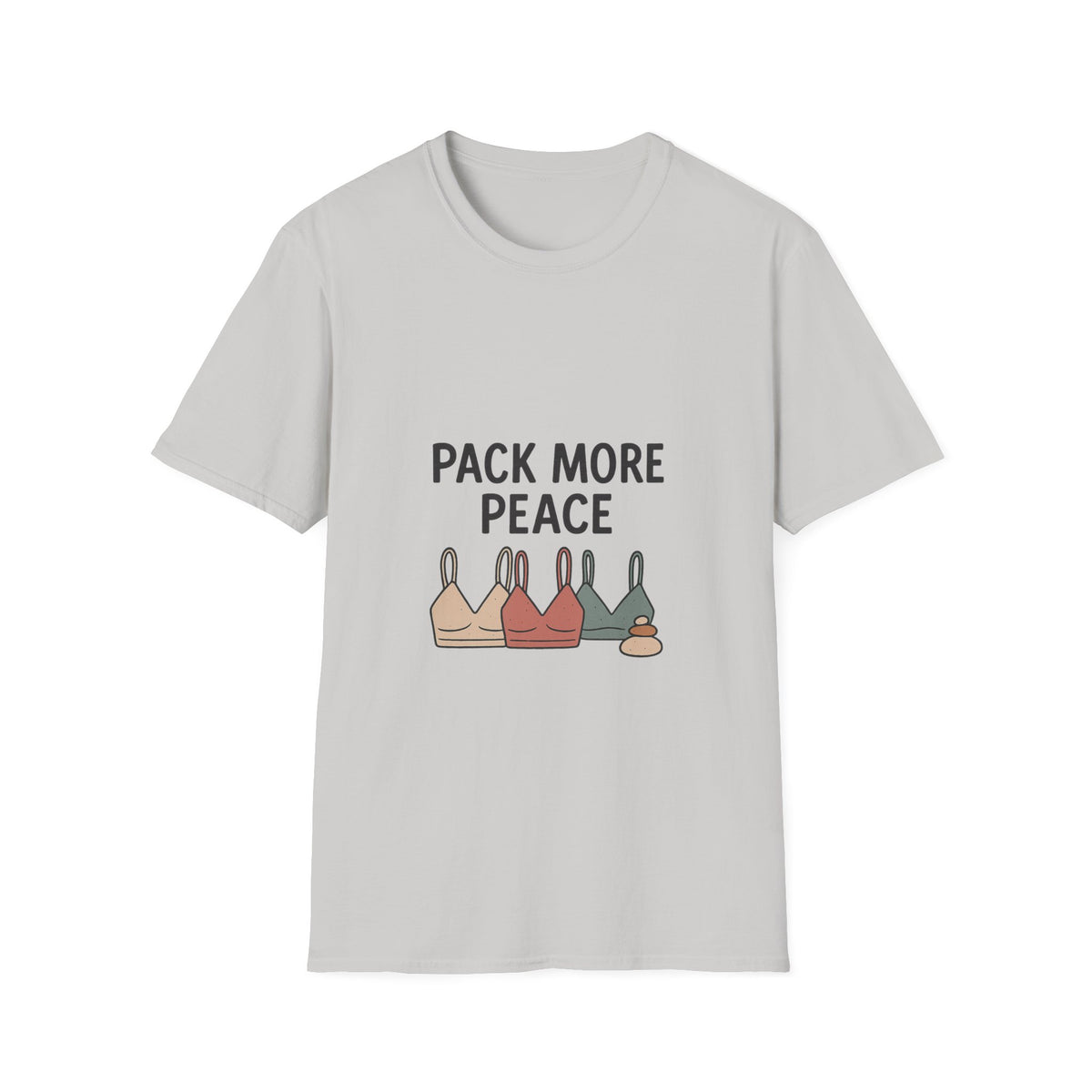 Pack More Peace T-Shirt — Minimalist Yoga / Mindfulness Tee - Trending Now - October 2026