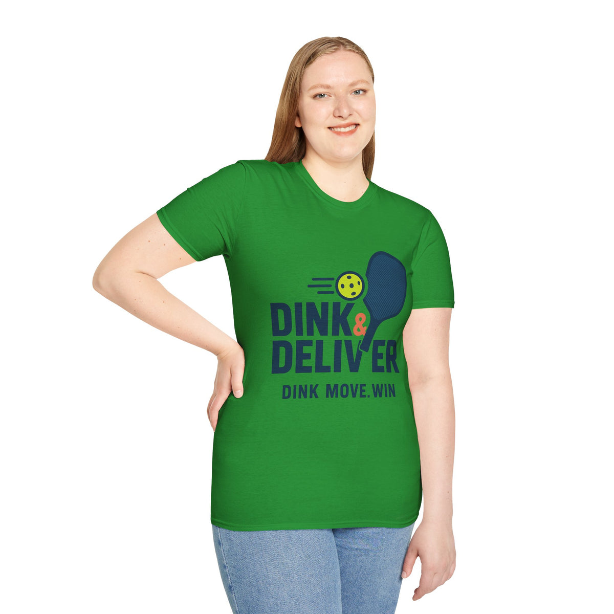Pickleball Player T‑Shirt — 'Dink. Drive. Deliver.' Graphic Tee for Pickleball Fans - Trending Now - August 2026