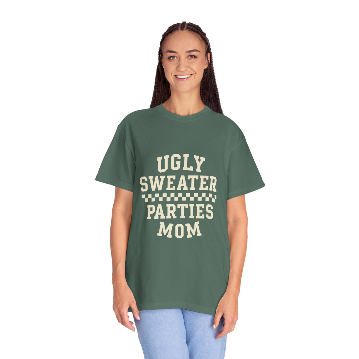 Ugly Sweater Parties Mom T-Shirt - Trending Now - October 2026