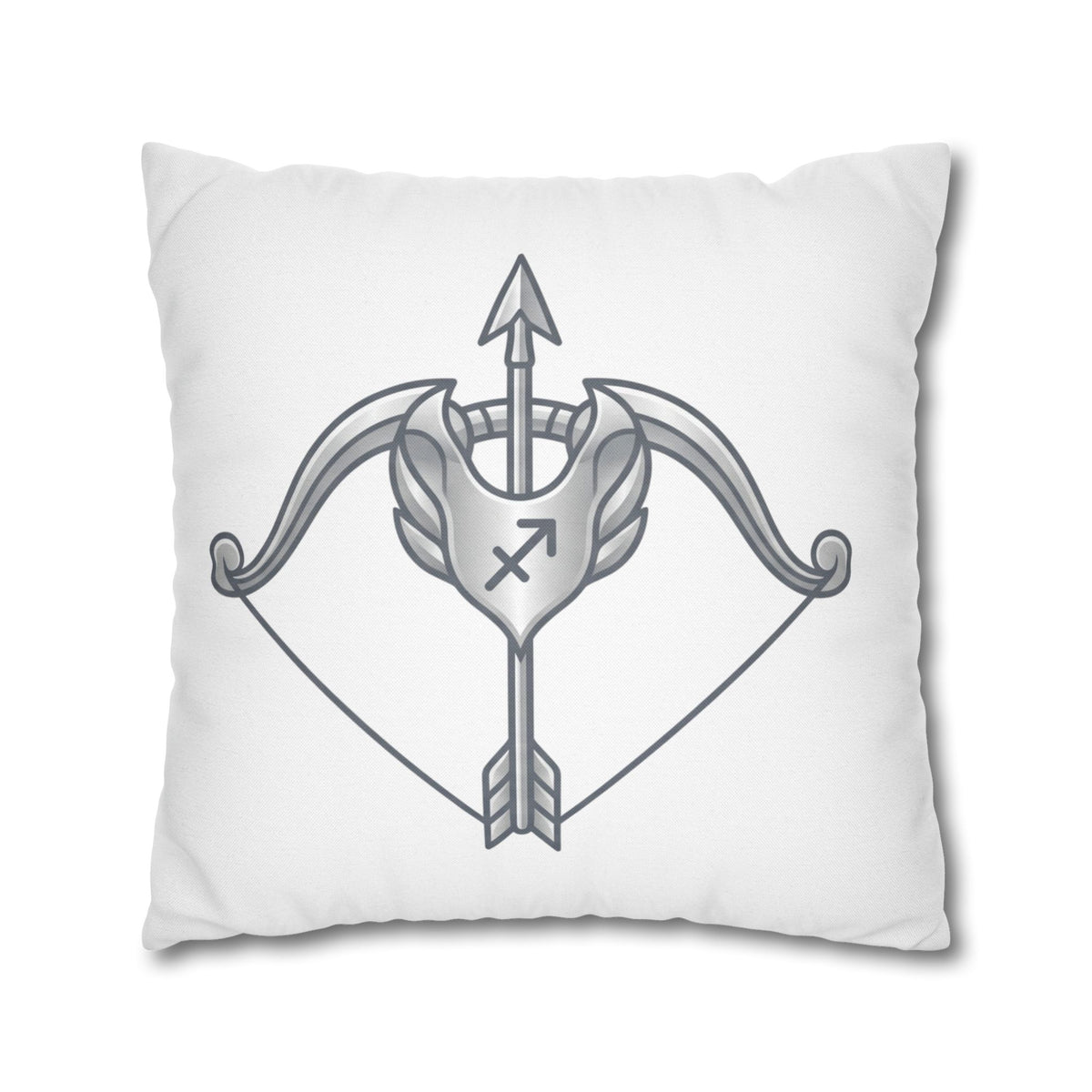 Sagittarius Bow Zodiac Pillowcase — Astrology Throw Pillow Cover