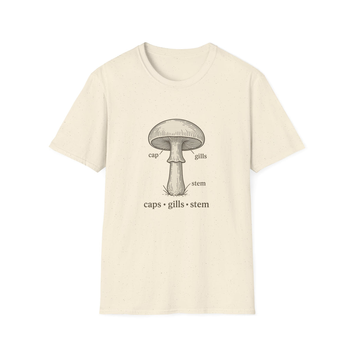 Minimal Mushroom Tee — Vintage Botanical Mushroom Graphic T‑Shirt - Trending Now - August 2026