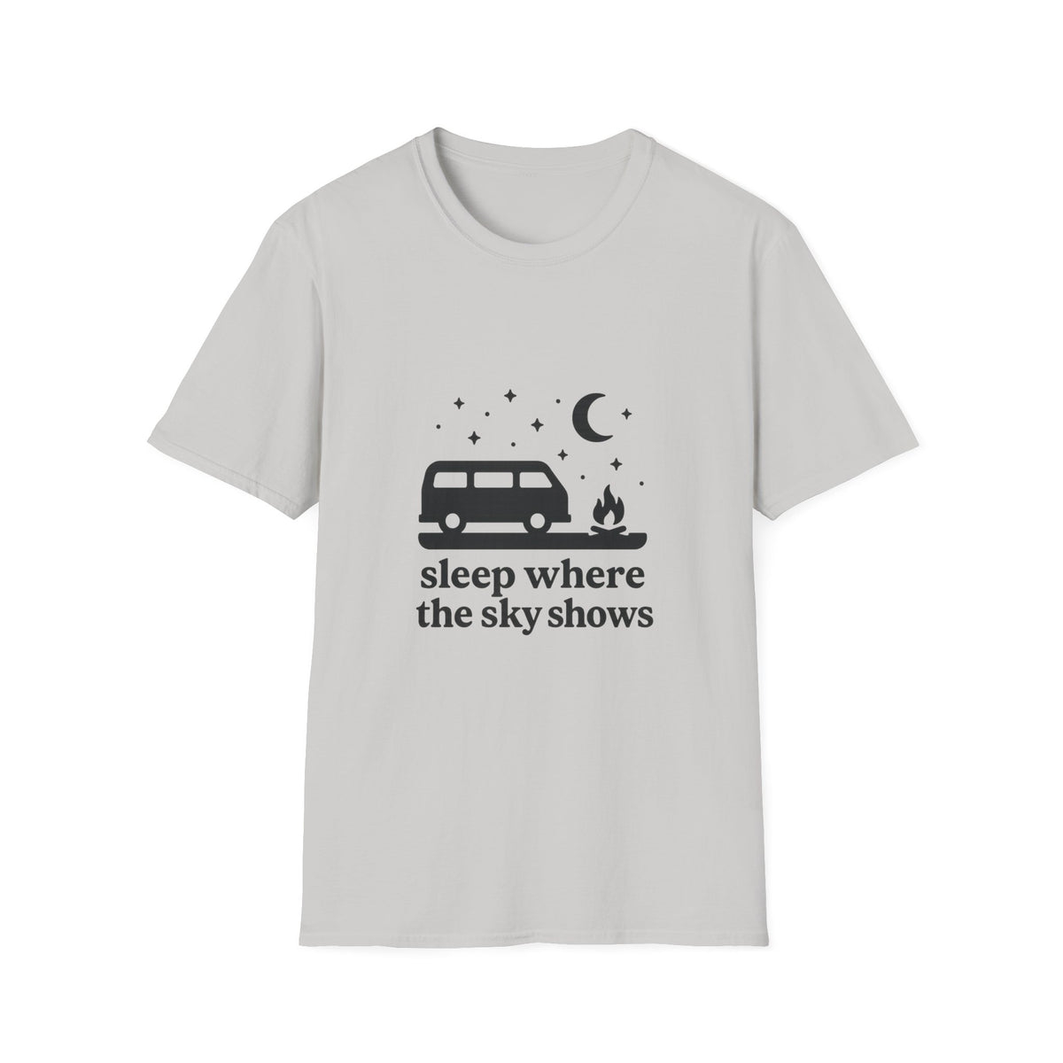 Retro Camper Night Sky T-Shirt - Trending Now - August 2026