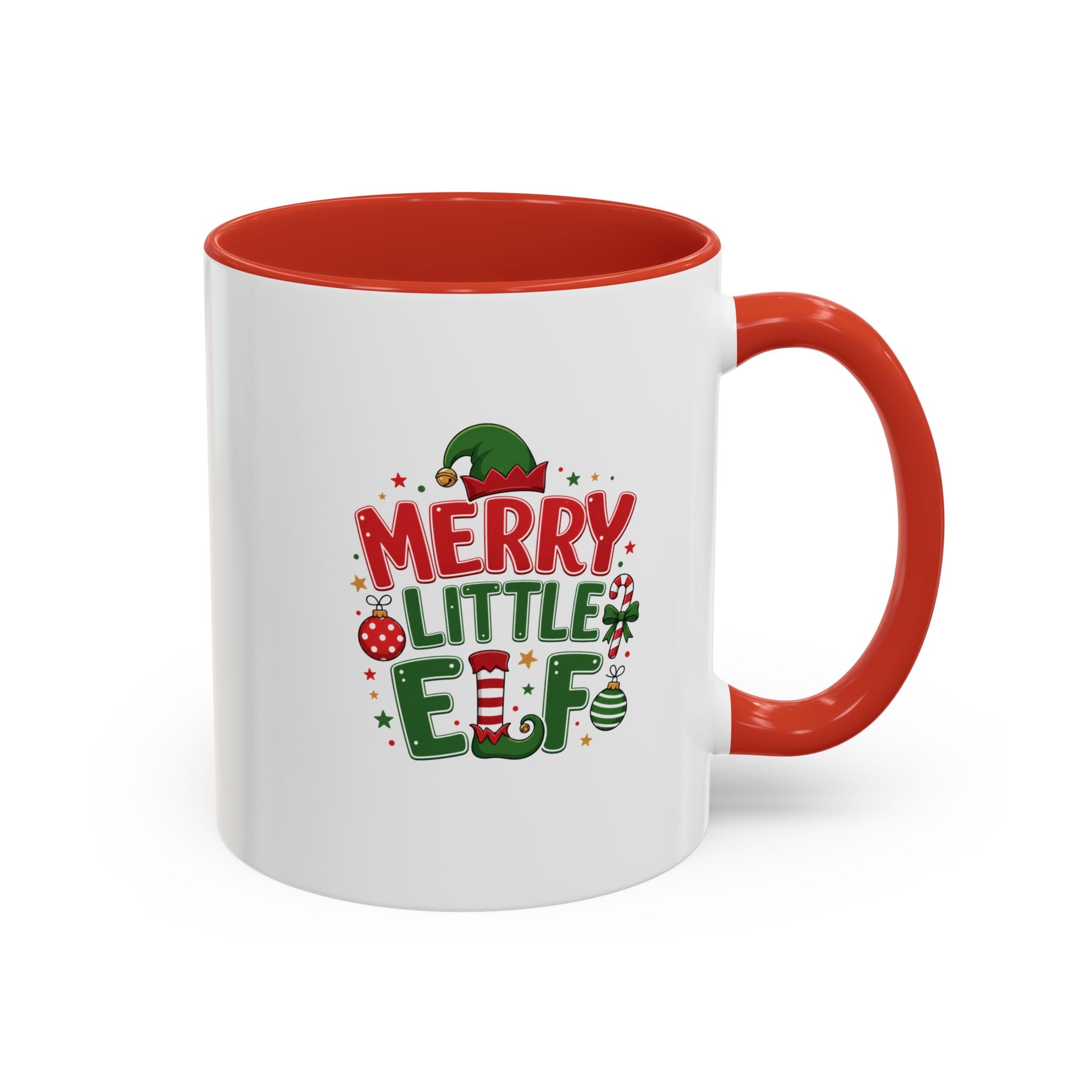 Accent Coffee Mug Merry Little Elf