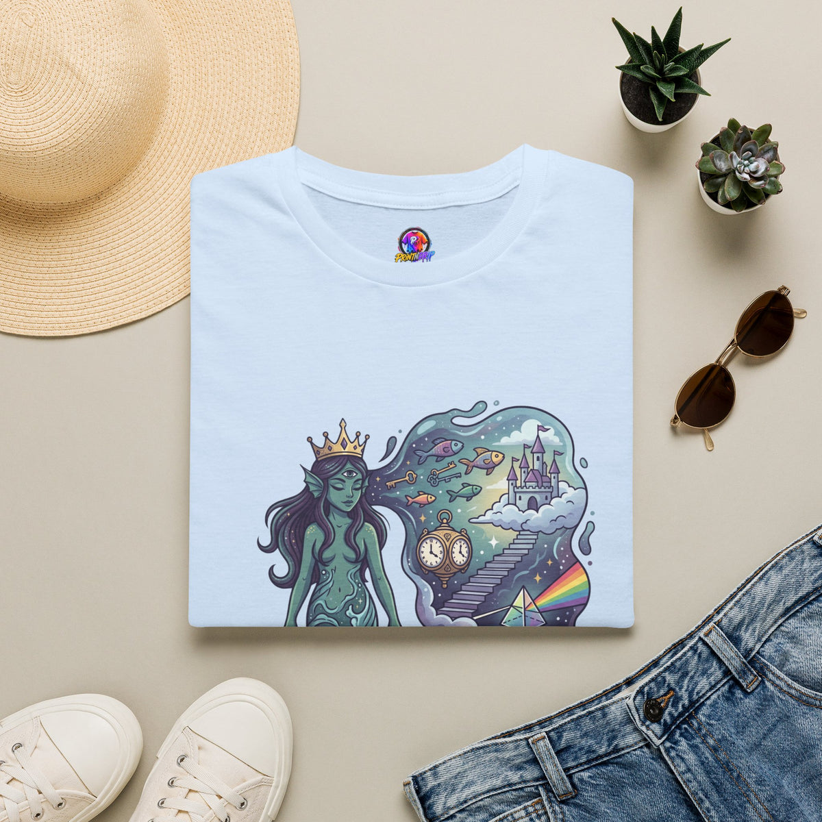 Pisces Daydream T-Shirt — 'Currently Lost in a Daydream' Zodiac Graphic Tee