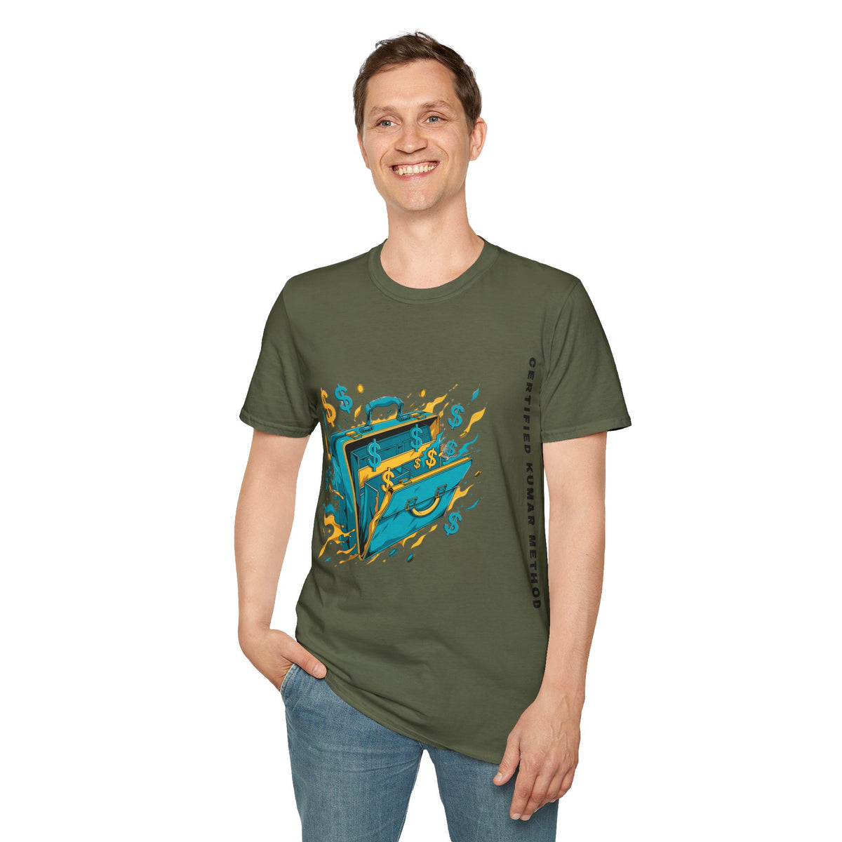 Money Briefcase T-Shirt — Certified K Cash Graphic Tee - Trending Now - September 2026