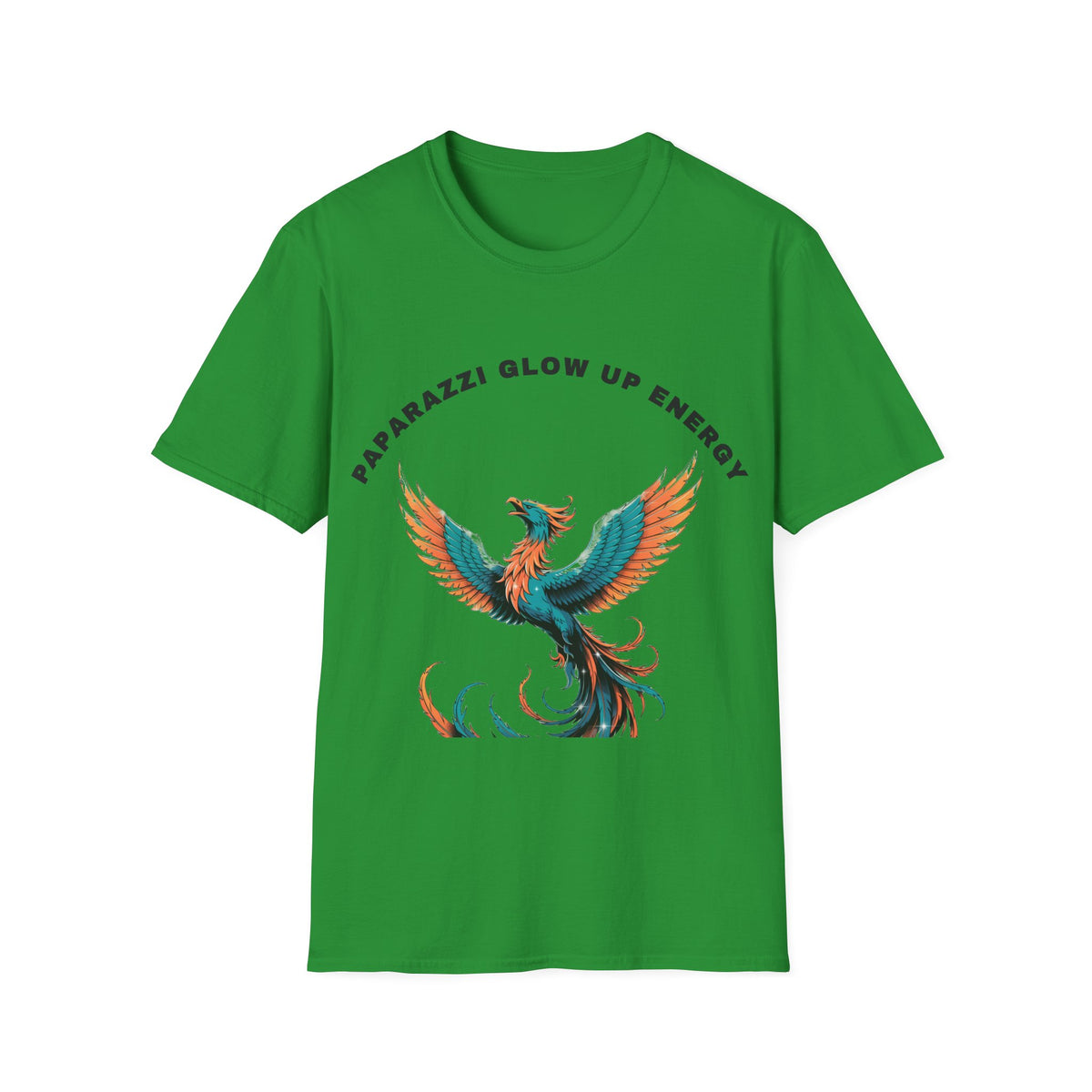 Phoenix Graphic T-Shirt — "Paparazzi Glow Up Energy" Inspirational Casual Tee - Trending Now - September 2026