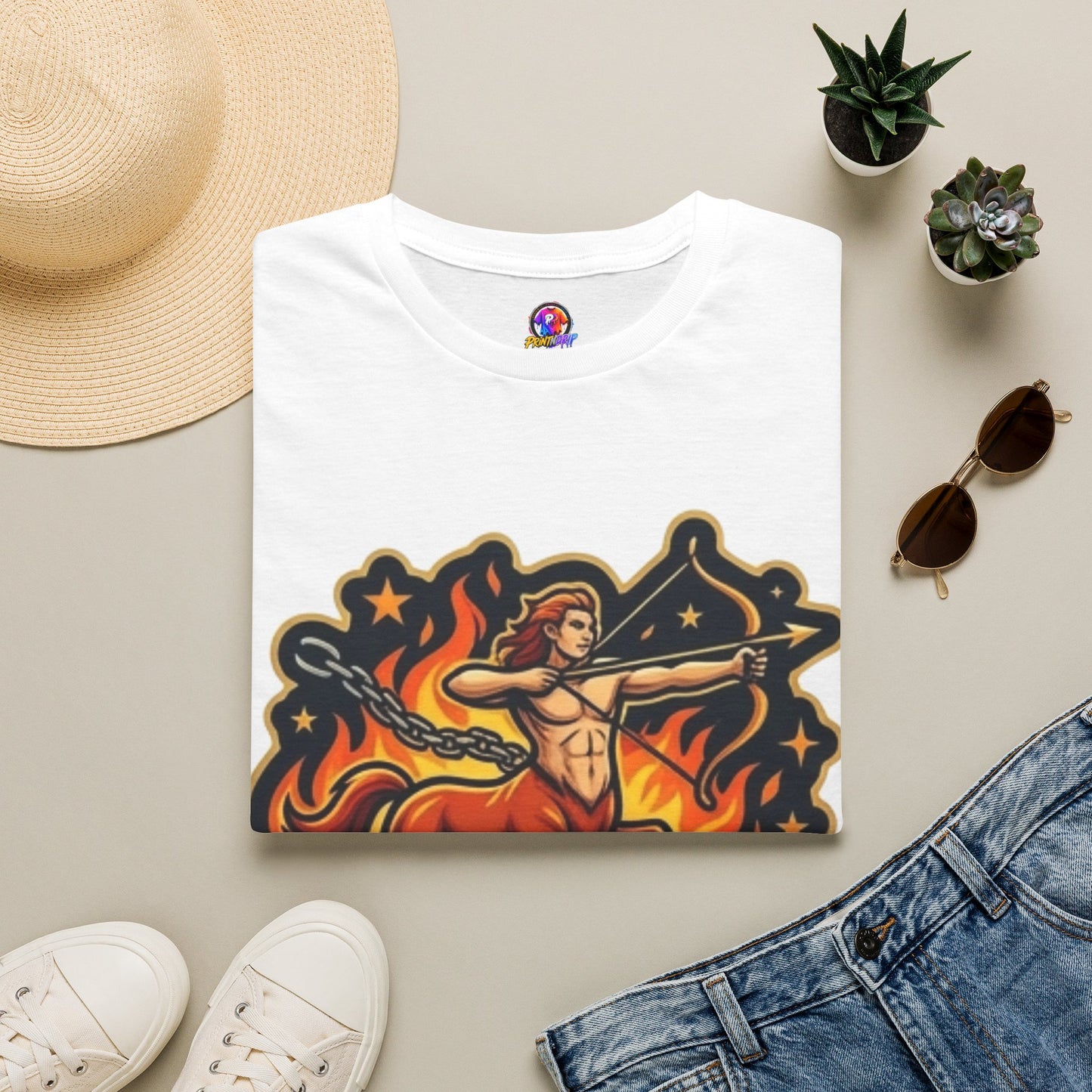 Sagittarius Archer T-Shirt — "Please Don't Tell Me What To Do" Zodiac Graphic