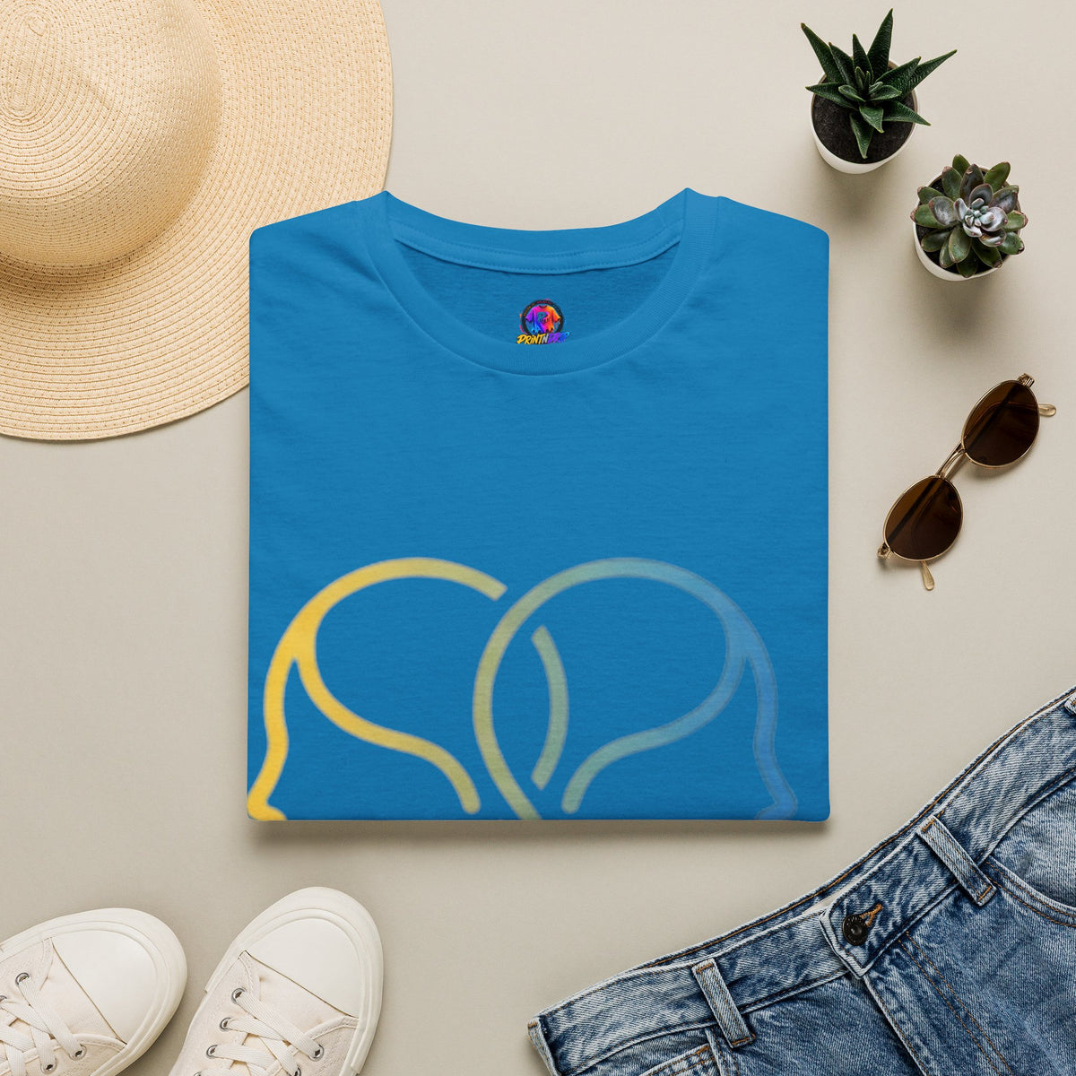 Gemini Zodiac Unisex Softstyle T-Shirt