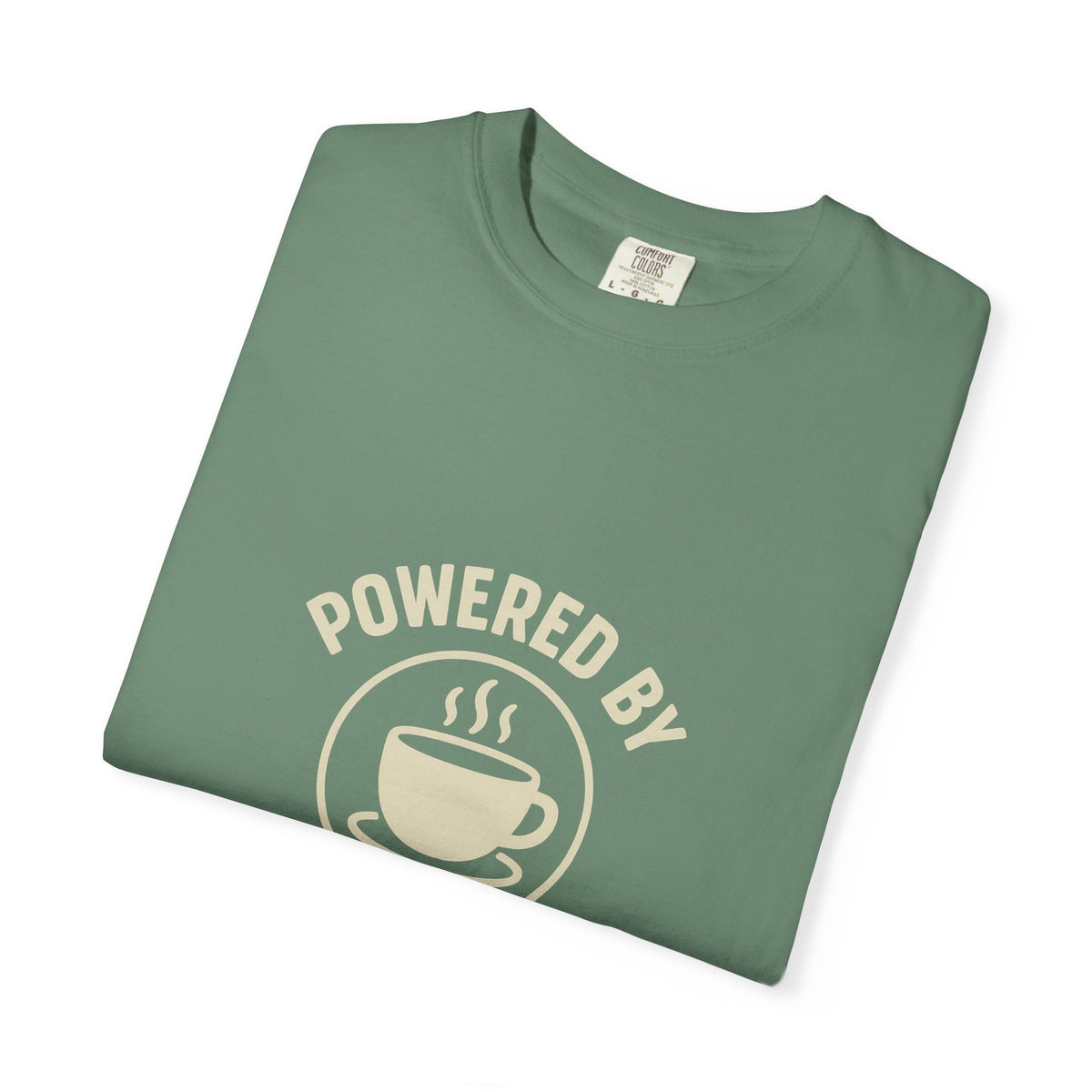 Christmas Baking T-Shirt — "Powered by Coffee and Christmas Baking"- Trending Now - October 2026