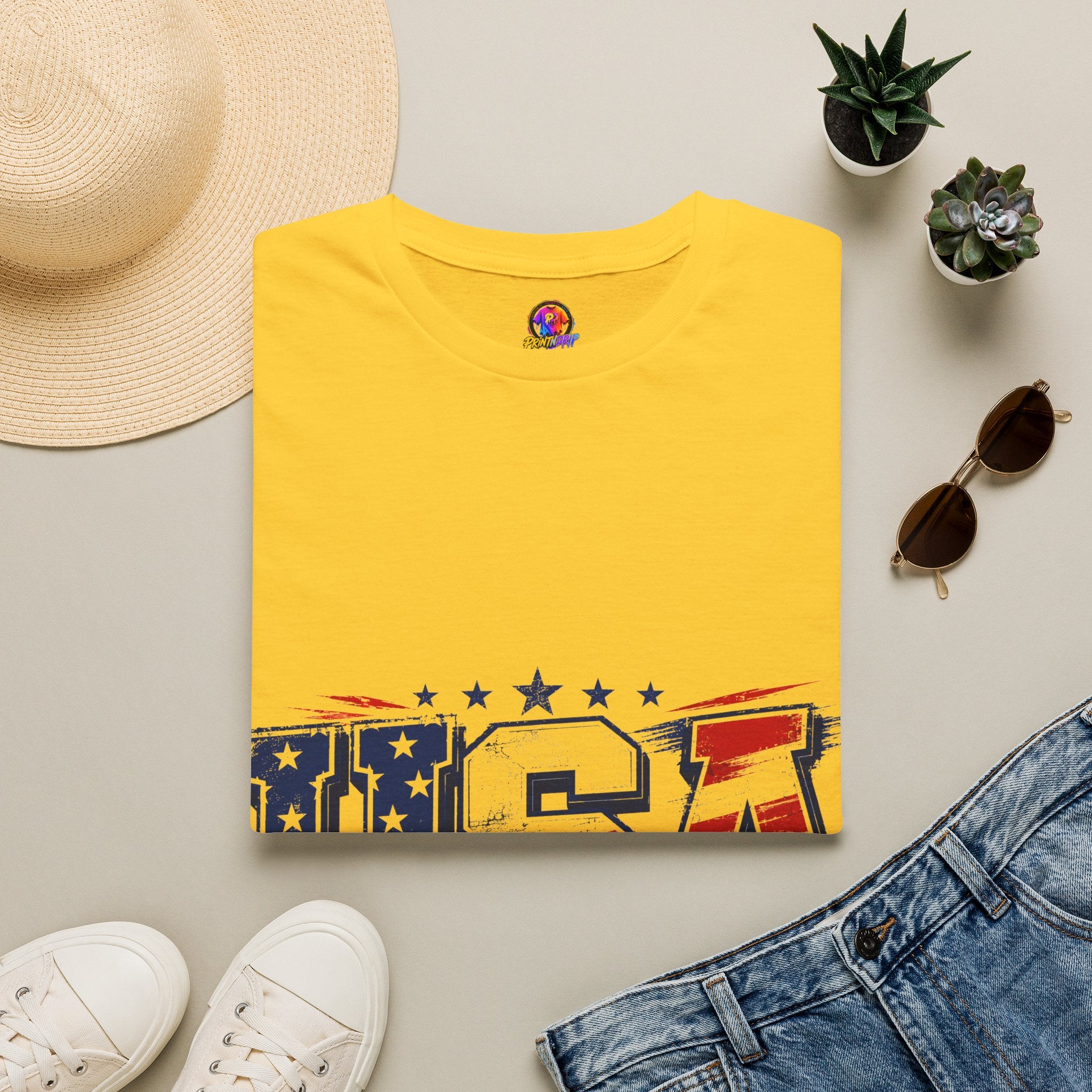 USA Flag Graphic T-Shirt — Patriotic American Pride Tee