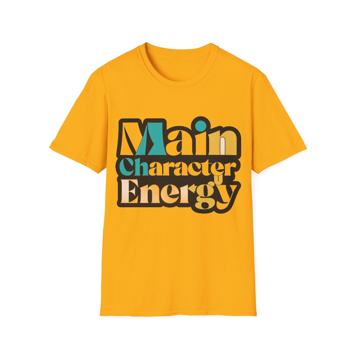Main Character Energy T-Shirt — Retro Bold Graphic Tee - Trending Now - August 2026