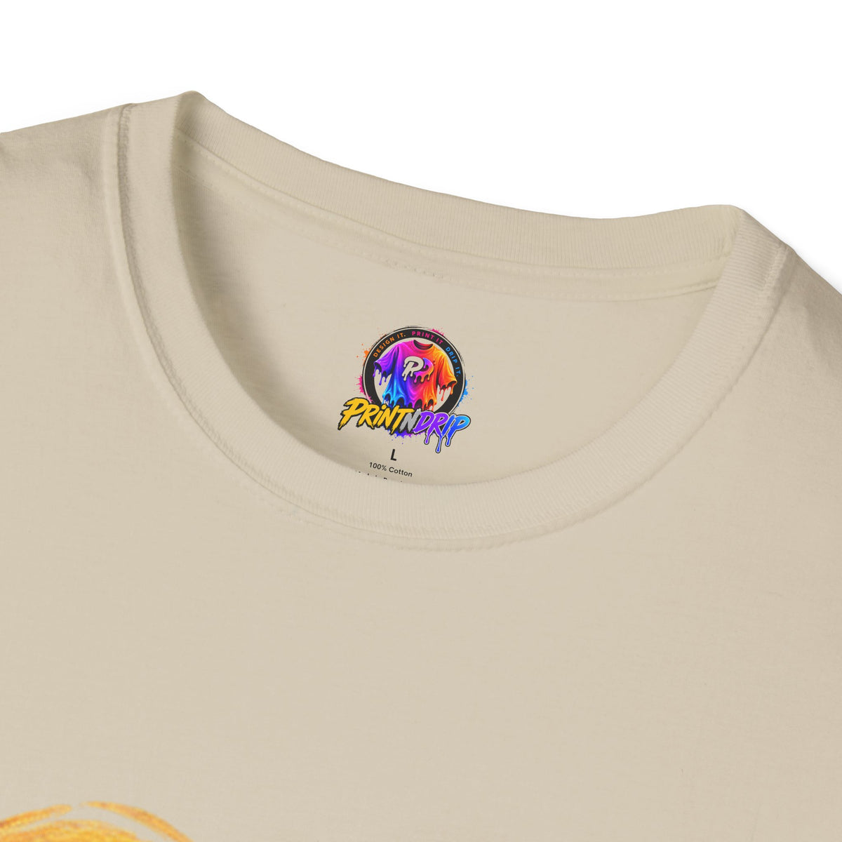 Childhood Cancer Awareness T-Shirt — "Stronger Brighter Kinder Braver" Gold Ribbon