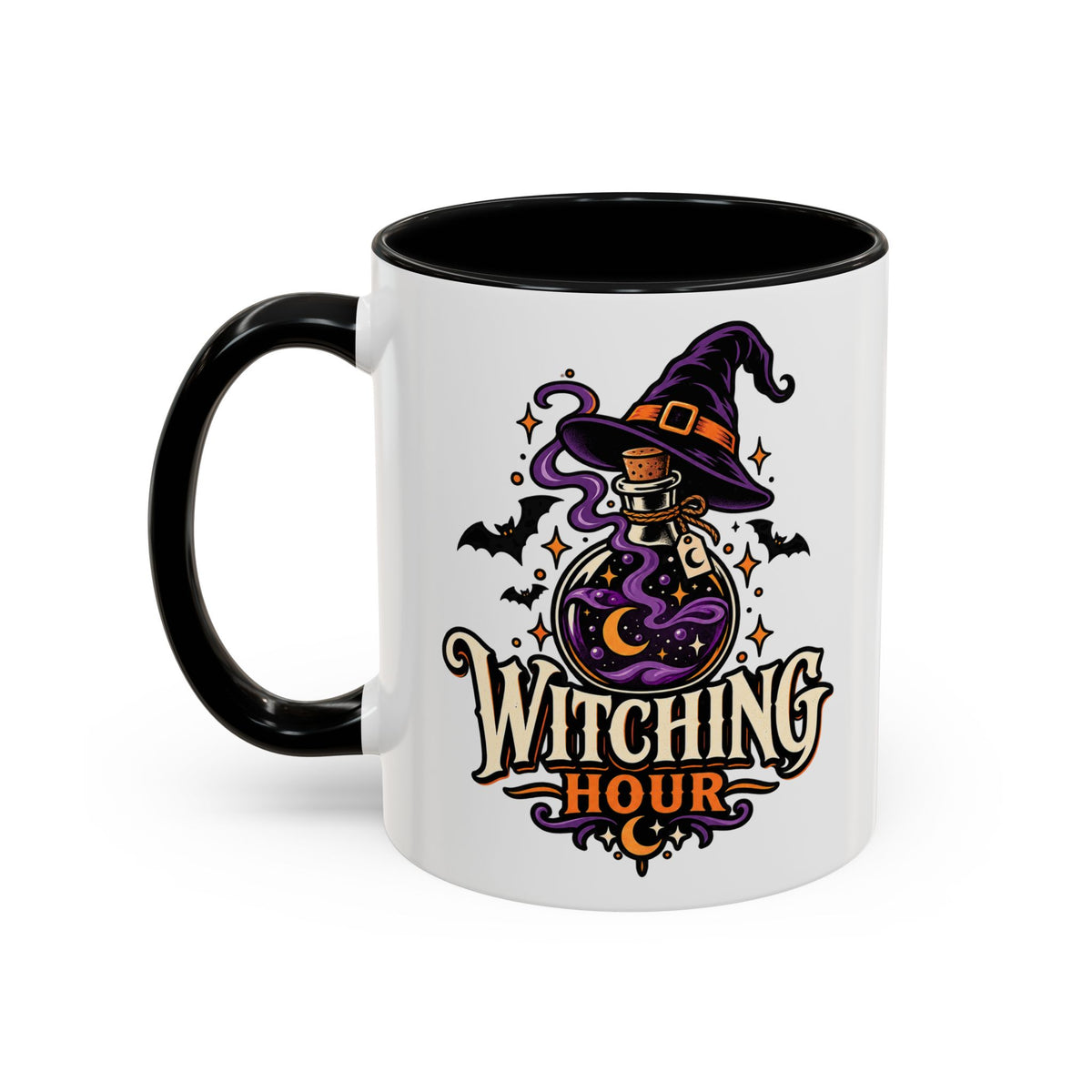 Witching Hour Coffee Mug — Halloween Witch Potion Accent Mug (11/15oz)