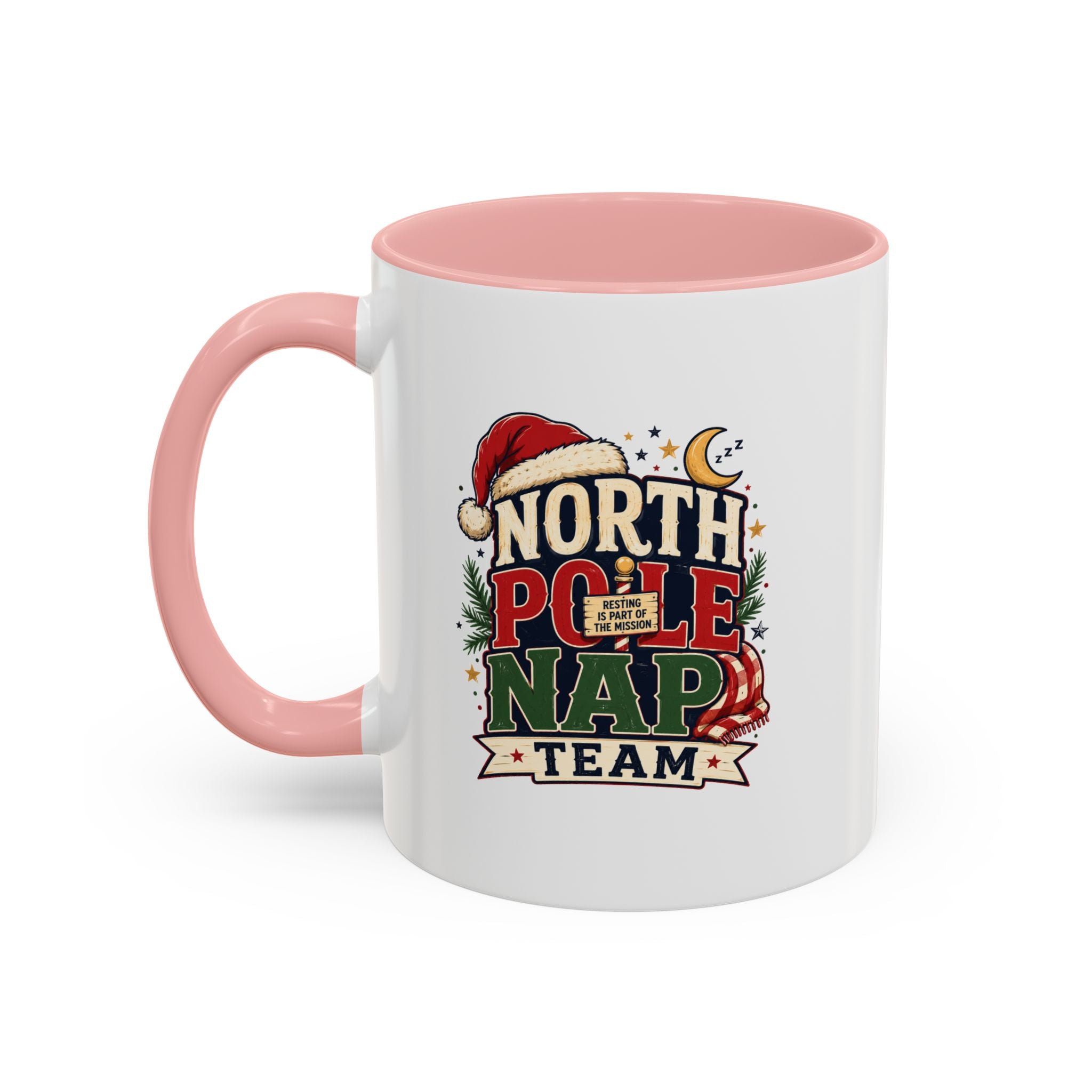 Accent Coffee Mug North Pole Nap