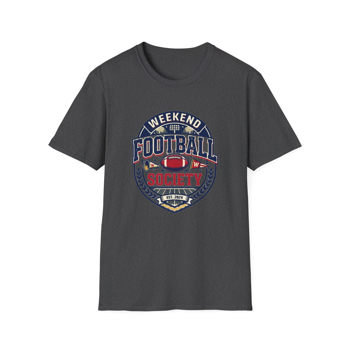Weekend Football Pocket Graphic T‑Shirt — Retro American Football Logo Tee - Trending Now - August 2026