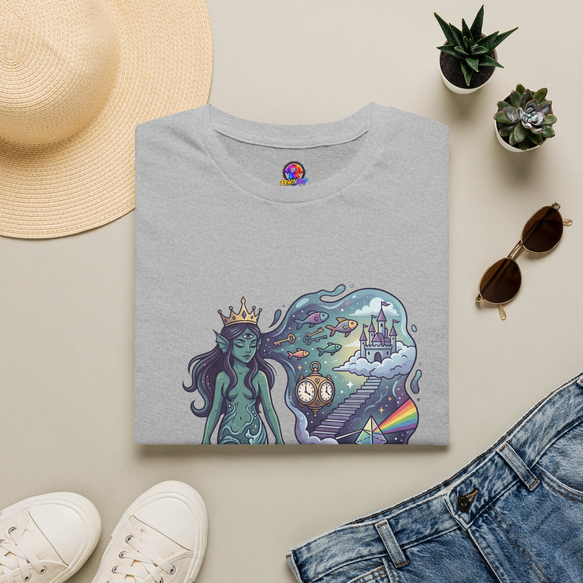 Pisces Daydream T-Shirt — 'Currently Lost in a Daydream' Zodiac Graphic Tee