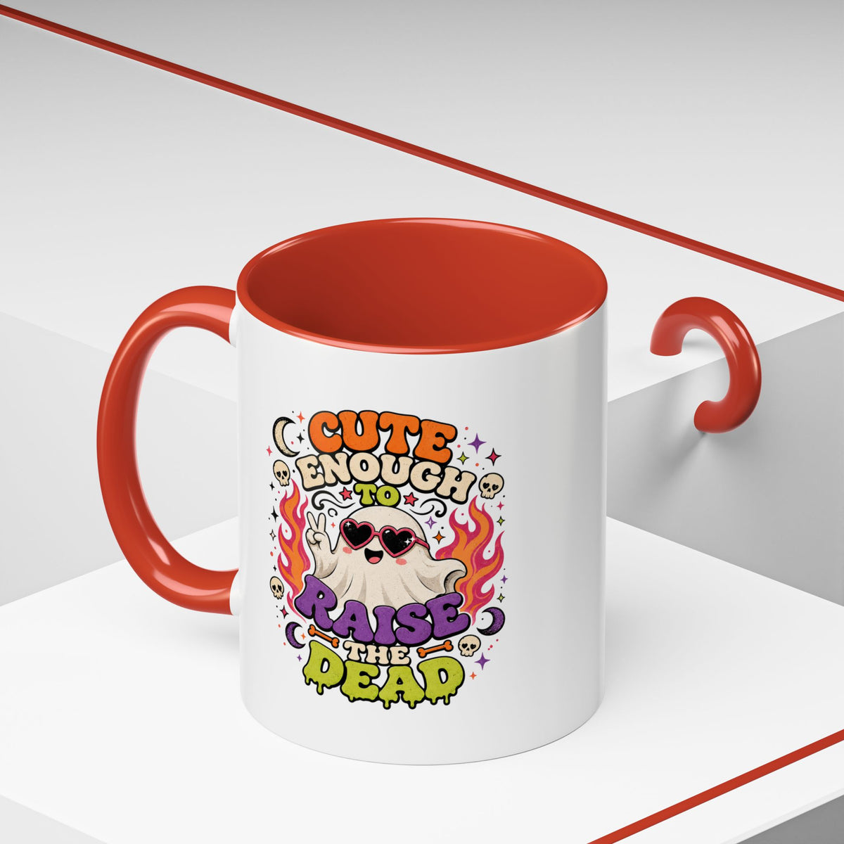Halloween  Cute Enough Accent Coffee Mug