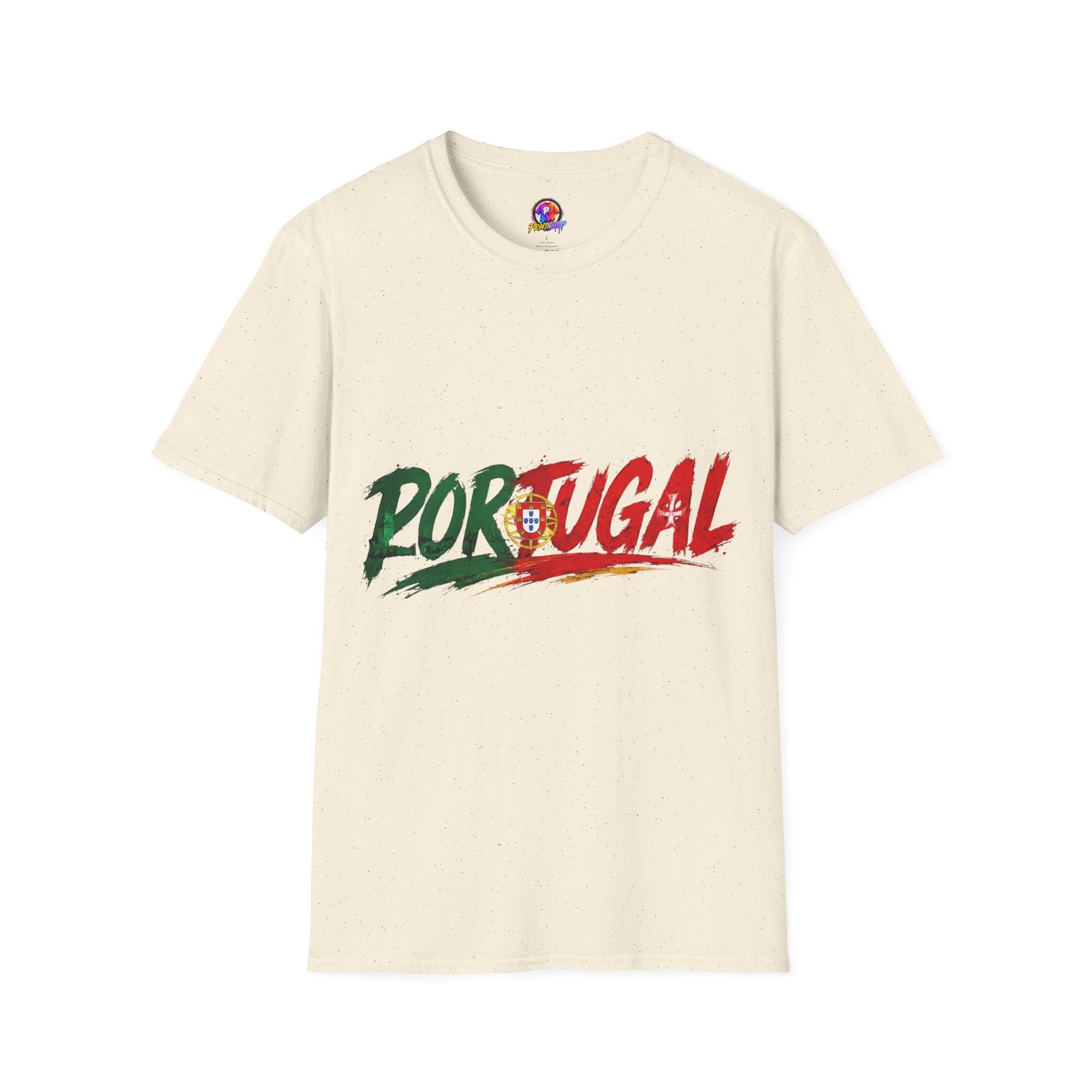 Portugal Flag Script T-Shirt — Portuguese Pride Tee