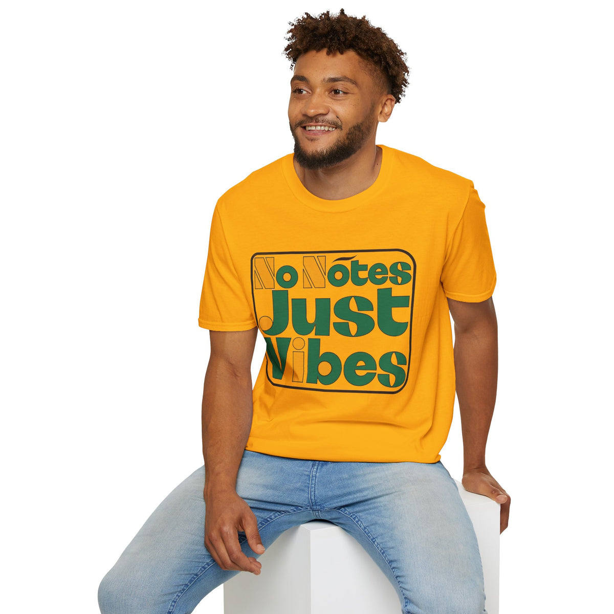 Just Vibes T‑Shirt — "No Notes Just Vibes" Retro Graphic Tee - Trending Now - August 2026