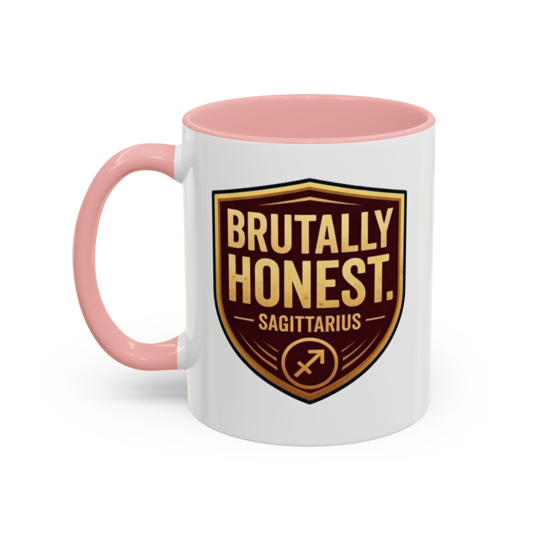 Sagittarius Coffee Mug - "Brutally Honest" Zodiac Accent Mug (11/15oz)