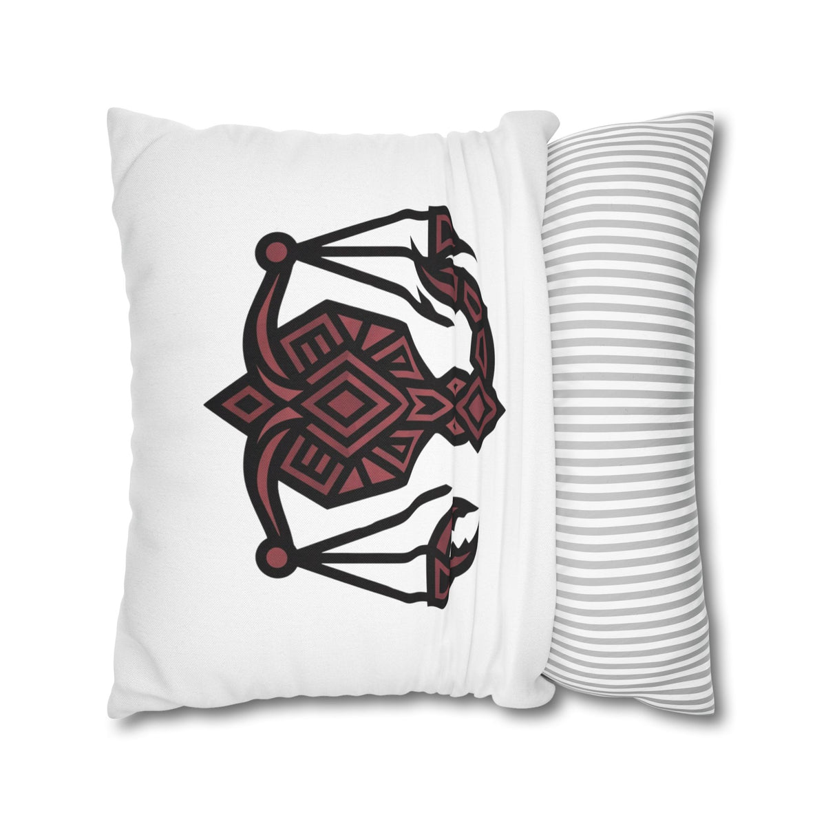 Scorpio Zodiac Scales Decorative Pillowcase — Tribal Scorpio-Style Design