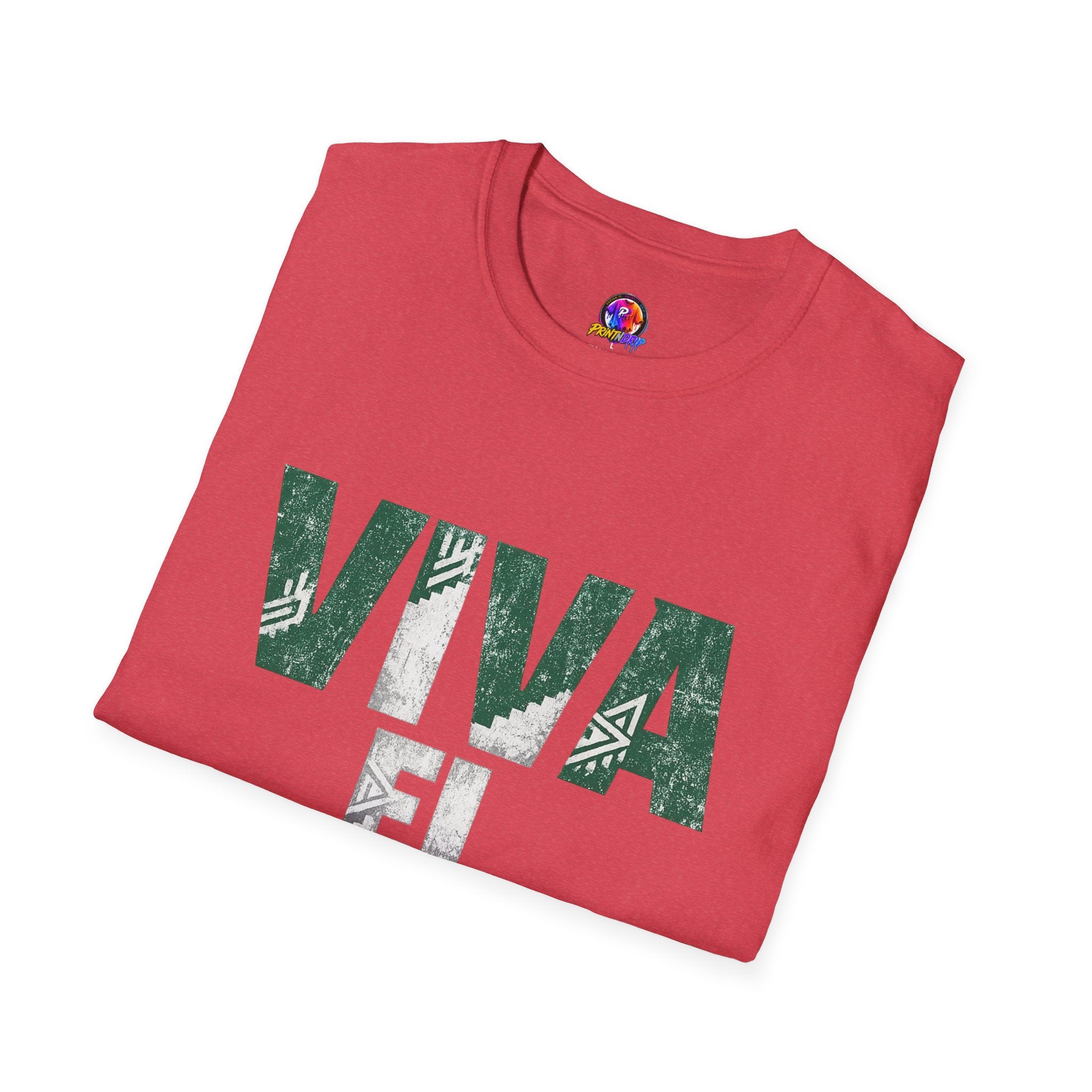 Mexico T-Shirt — "Viva El Fútbol" Mexican Soccer Graphic Tee