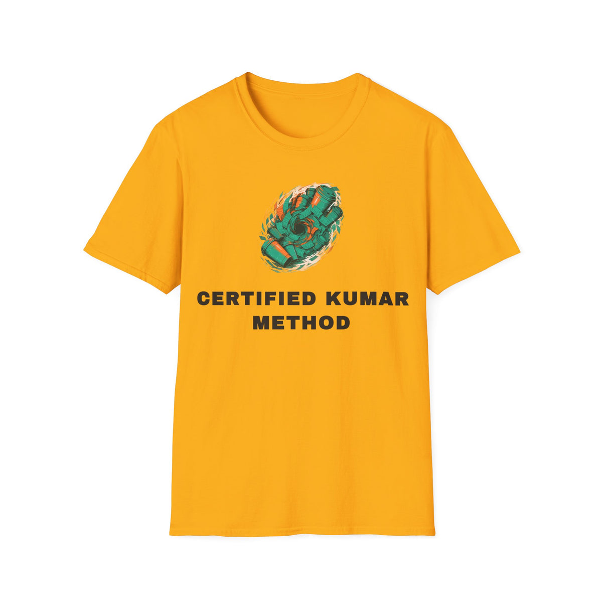 Certified Kumar Method T-Shirt — Minimal Abstract Art Tee - Trending Now - September 2026