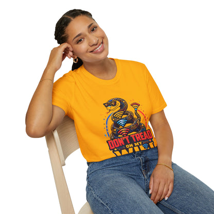 Don’t Tread on My WiFi T-Shirt — Patriotic Gadsden Snake WiFi Tee