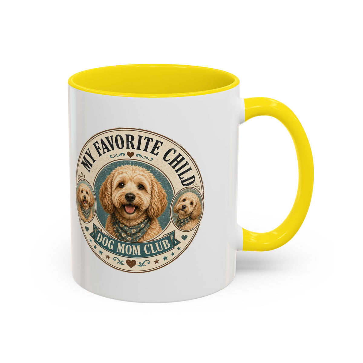 Milo Bailey Dog Dad Mom Dog Mom Coffee Mug — "My Favorite Child" Accent Mug