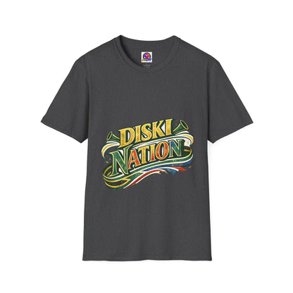 South Africa Diski Nation T-Shirt — Retro Reggae Graphic Tee
