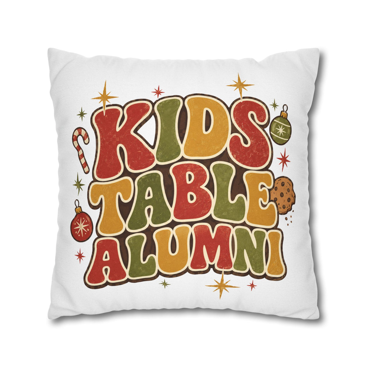 Christmas Kids Table Alumni Holiday Pillowcase